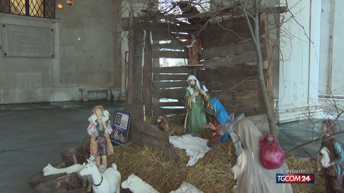 18.00 BRESCIA, ATTACCO AL PRESEPE SRV