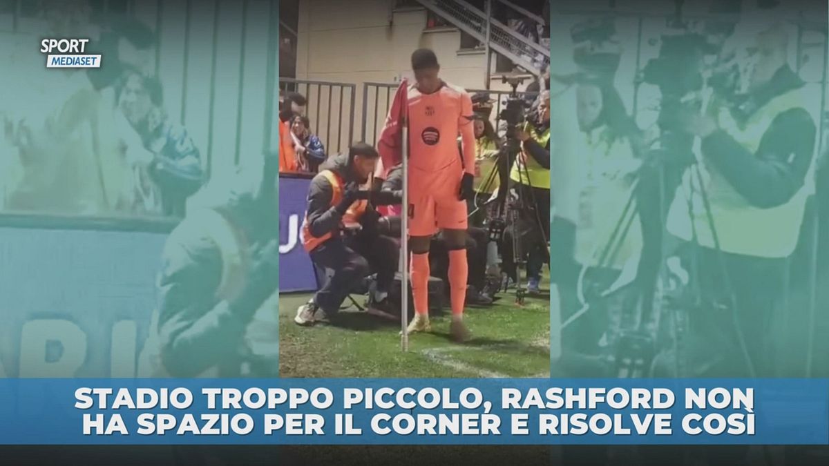 Rashford, corner virale