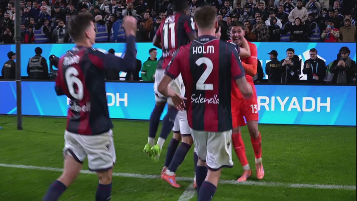 Bologna-Inter: la sequenza dei rigori