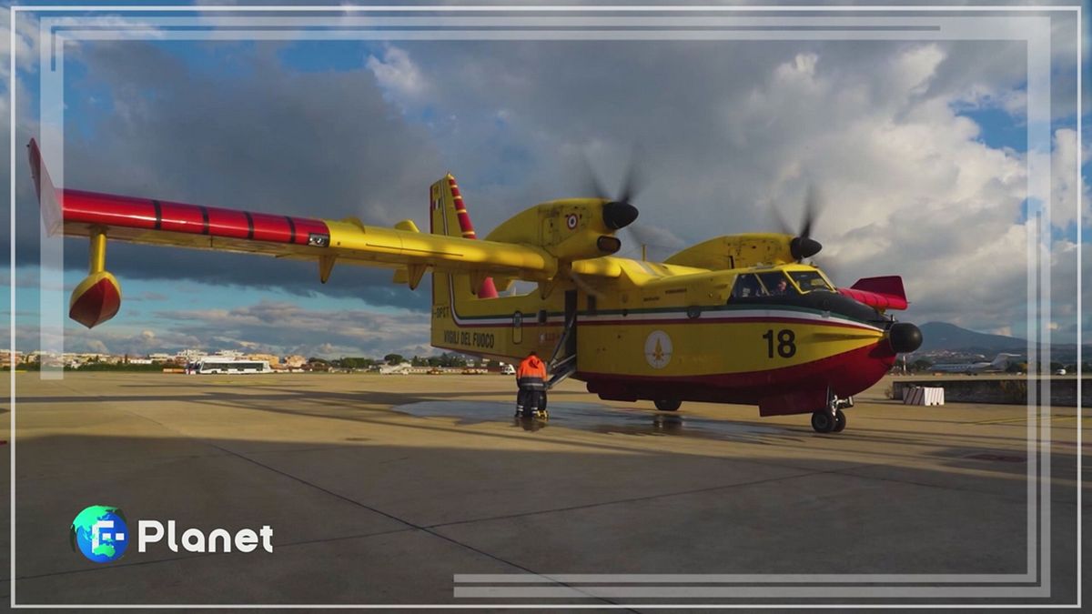 In volo, tra acqua e fuoco