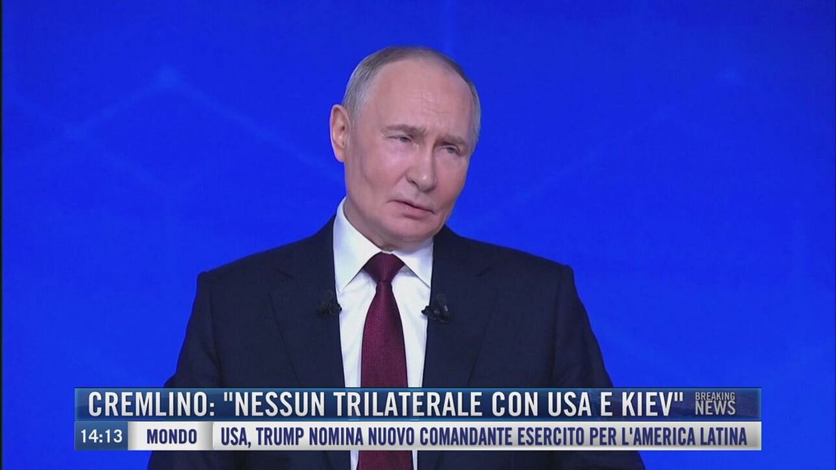 Breaking News delle 14.00 | Cremlino: "Nessun trilaterale con Usa e Kiev"