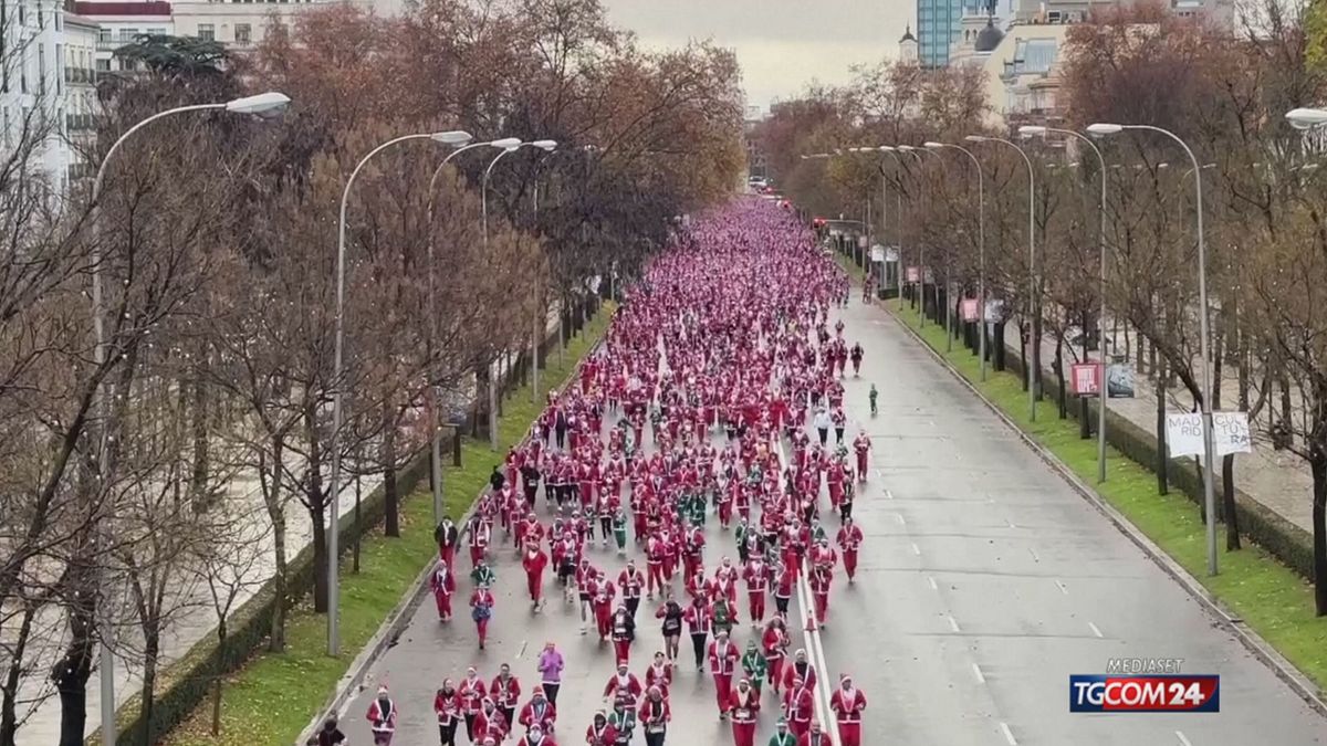 BABBO NATALE CORSA SPAGNA SITO SRV