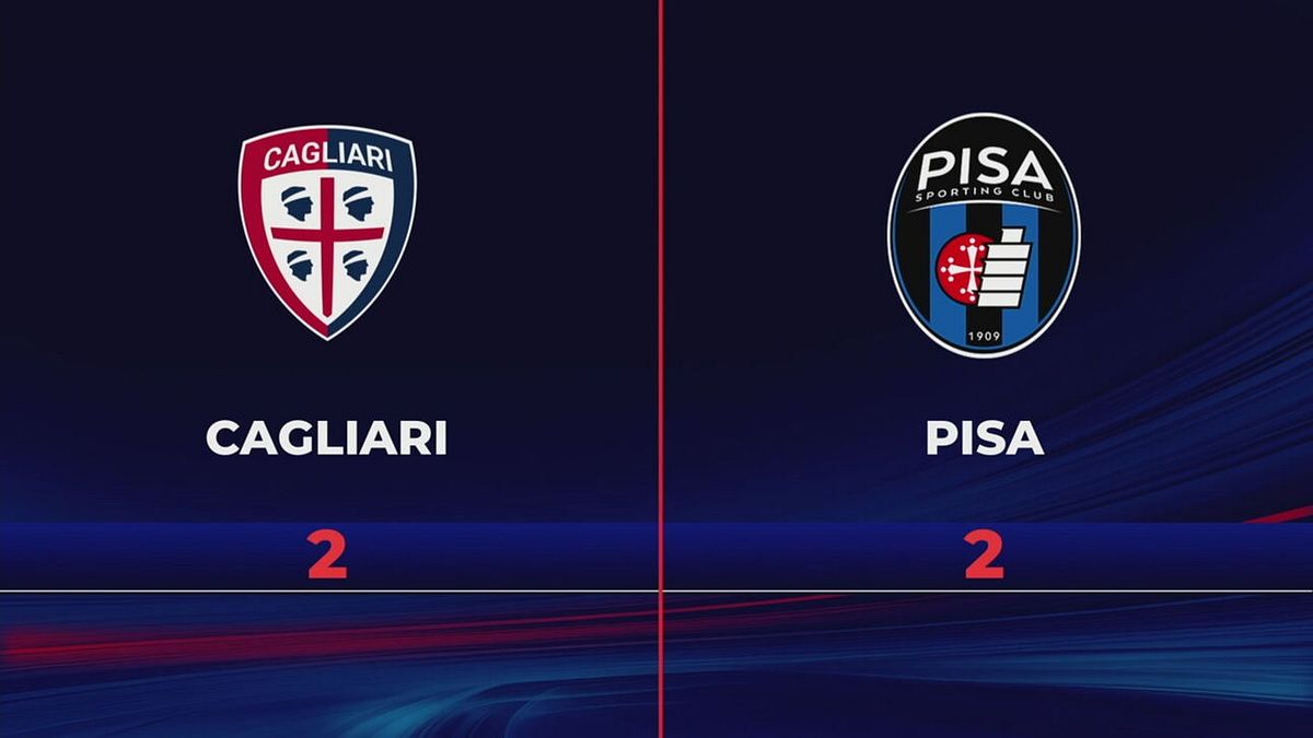 Cagliari-Pisa 2-2: gli highlights