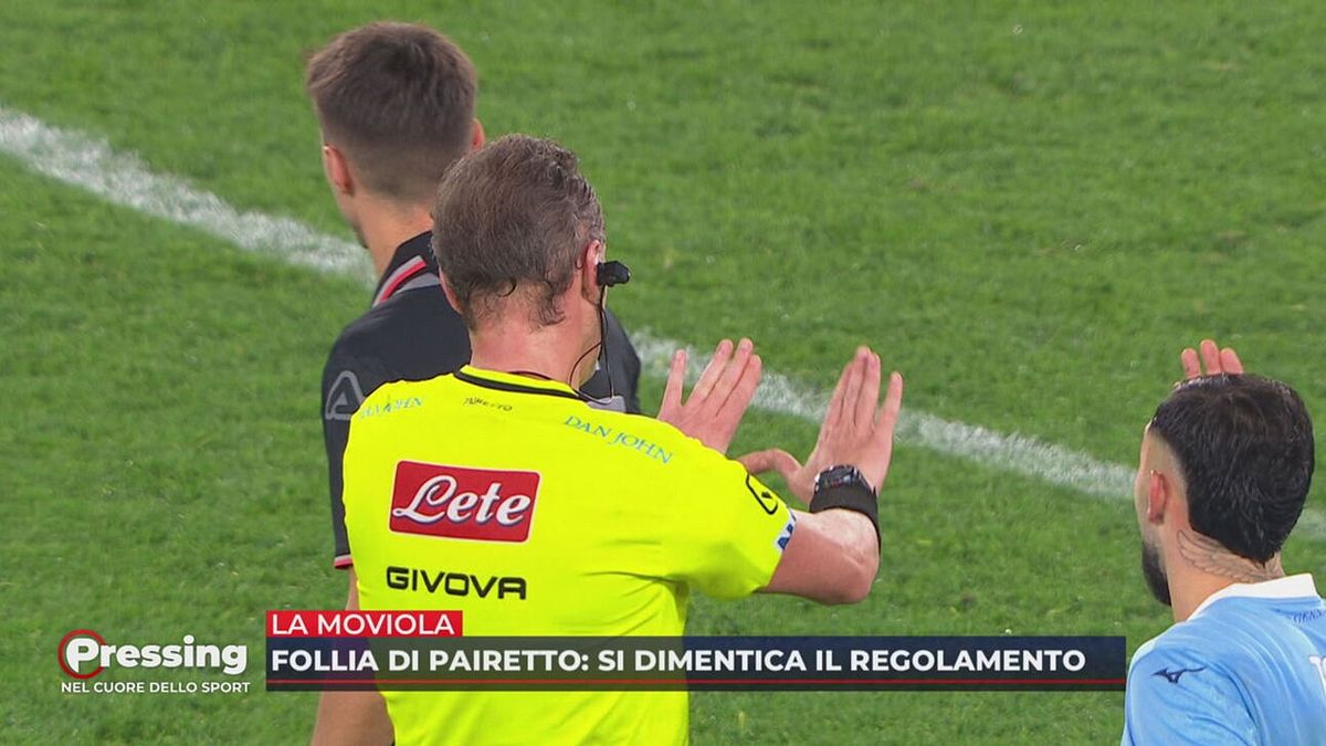 Pairetto si dimentica il regolamento! Clamoroso errore in Lazio-Cremonese