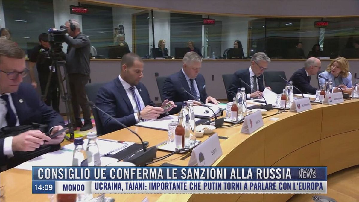 Breaking News delle 14.00 | Consiglio Ue conferma le sanzioni alla Russia