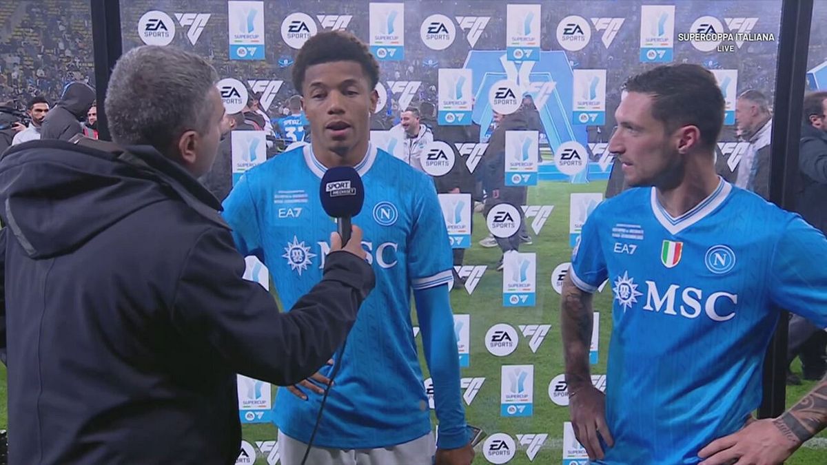 Neres e Politano: "Conte? Lo seguiamo fino alla morte"