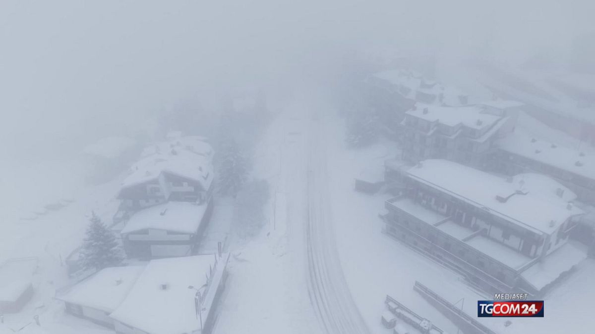 12.00 METEO, NATALE CON LA NEVE SRV