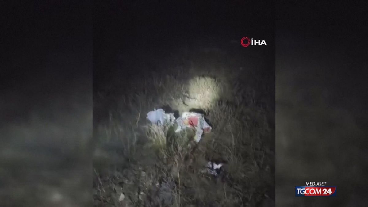 SCHIANTO TURCHIA DETRITI SRV