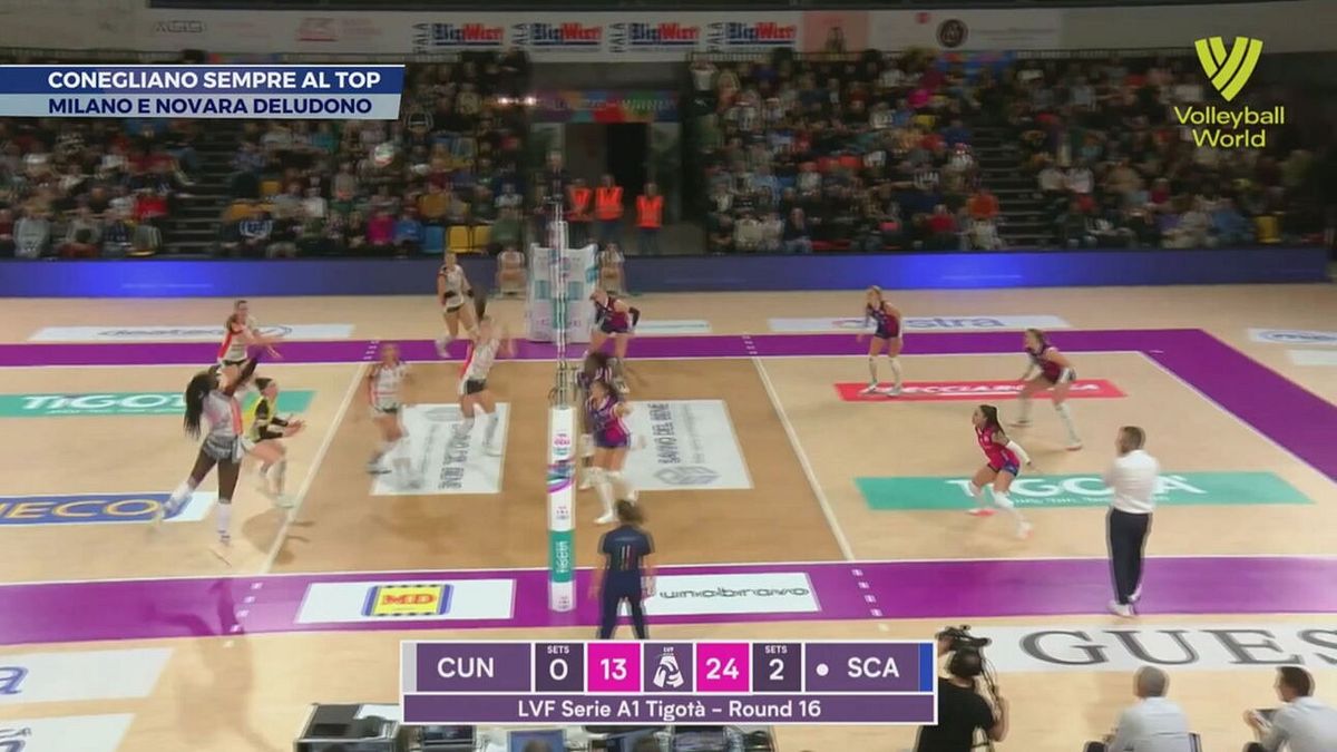 Conegliano sempre al top