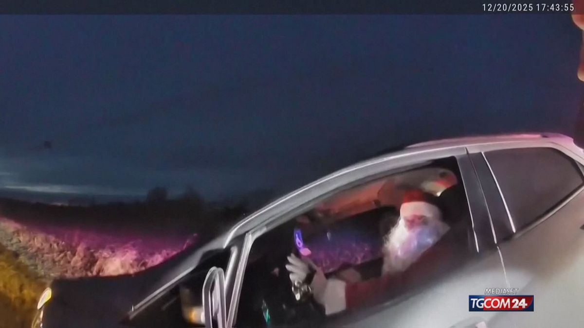 Babbo Natale arrestato SRV