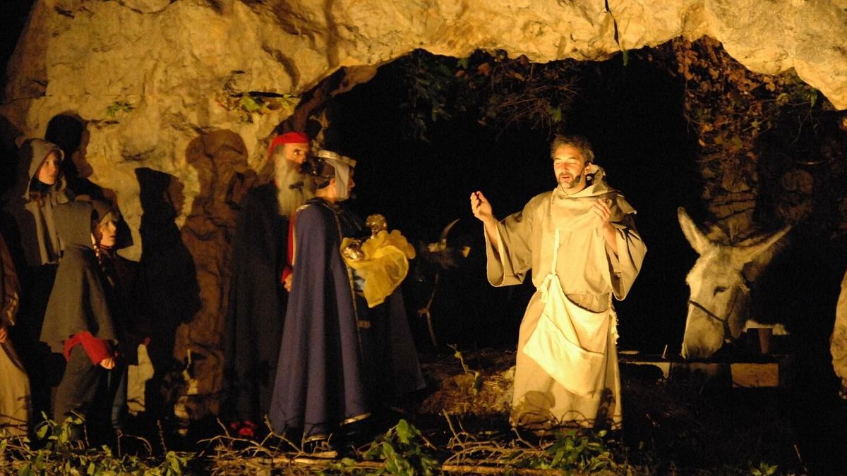 Il presepe vivente di Greccio