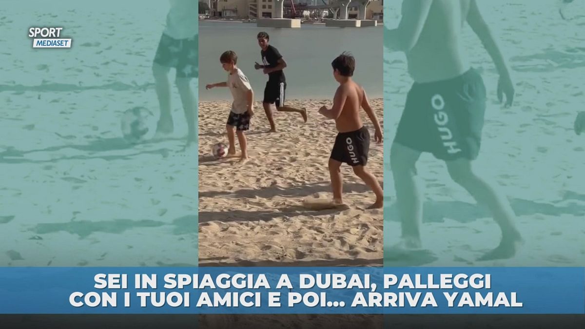 Tifi Yamal e giochi con lui