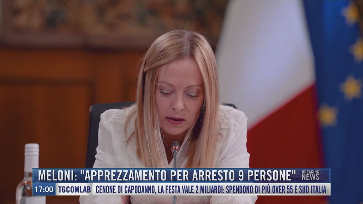 Breaking News delle 17.00 | Meloni: "Apprezzamento per arresto 9 persone"