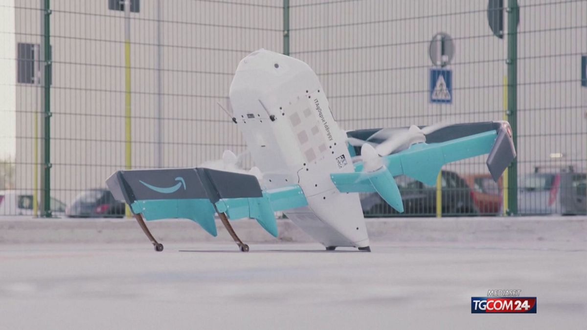 12.00 AMAZON STOP ALLE CONSEGNE CON I DRONI MCH