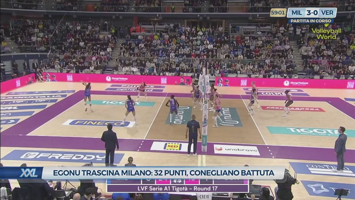 Egonu trascina Milano