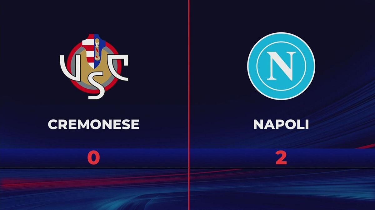 Cremonese-Napoli 0-2: gli highlights