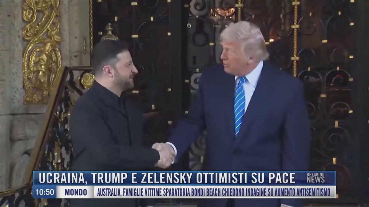 Breaking News delle 11.00 | Ucraina, Trump e Zelensky ottimisti su pace