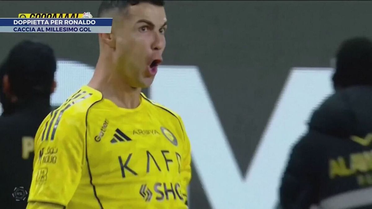 Doppietta per Ronaldo