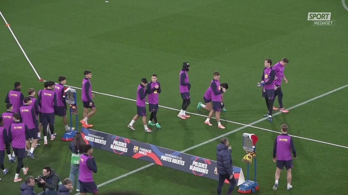 MCH BARCELLONA, ALLENAMENTO APERTO MCH