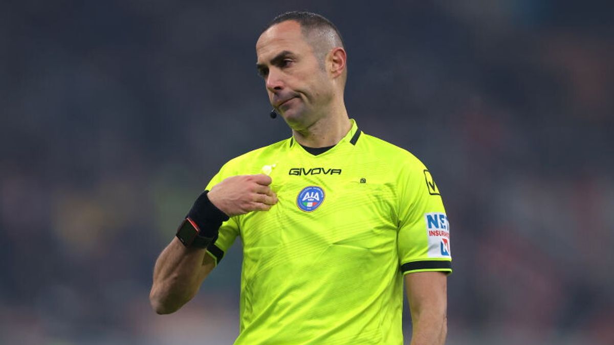 L'arbitro Marco Guida