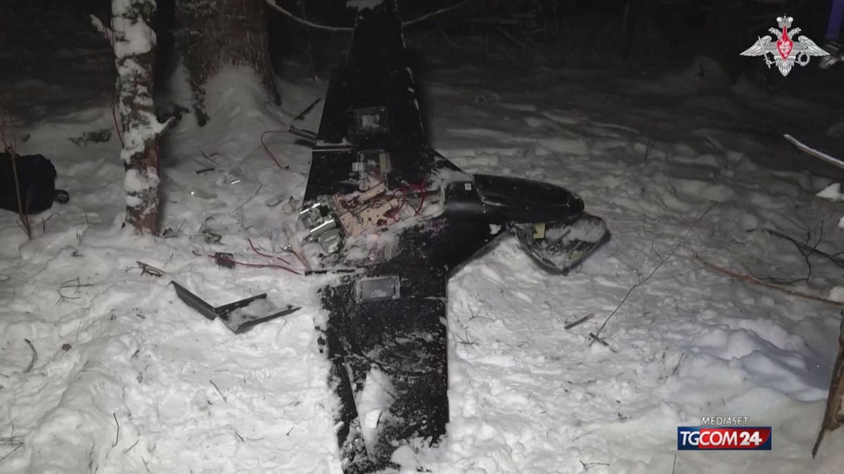 DRONE RESIDENZA PUTIN SRV