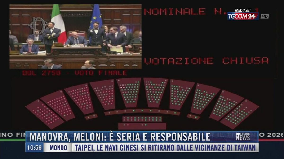 Breaking News delle 11.00 | Manovra, Meloni: è seria e responsabile