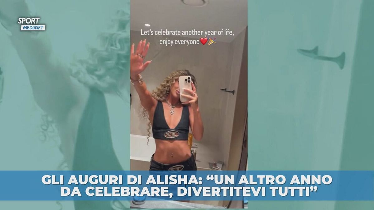 Gli auguri di Alisha