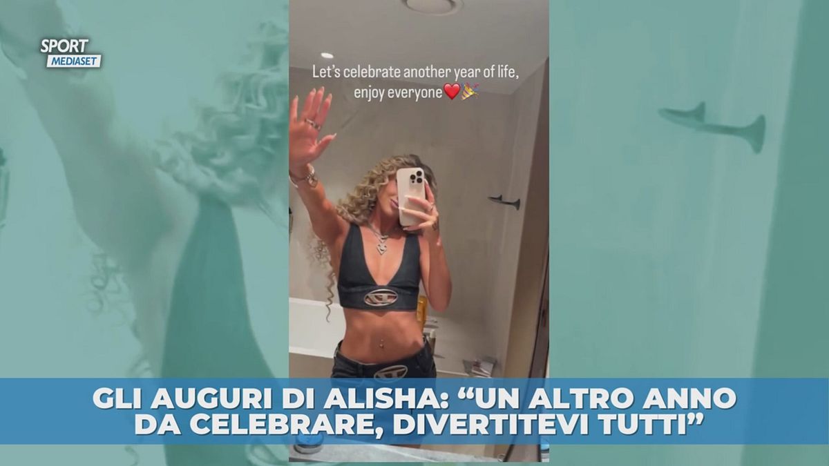 Gli auguri di Alisha