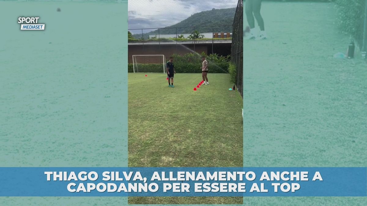 Silva, allenamento a Capodanno