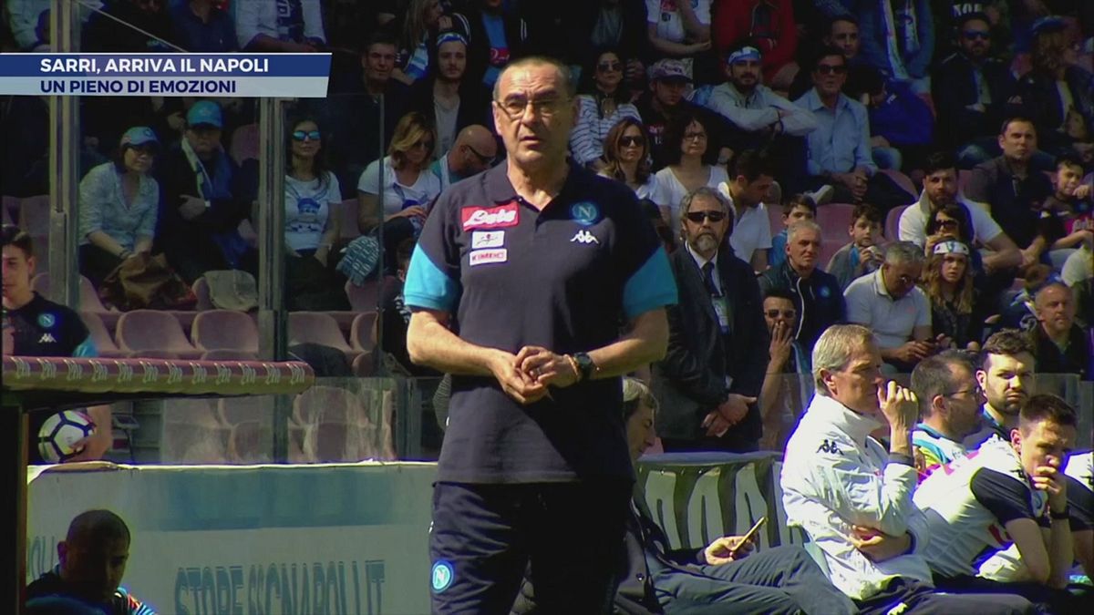 Sarri, arriva in Napoli