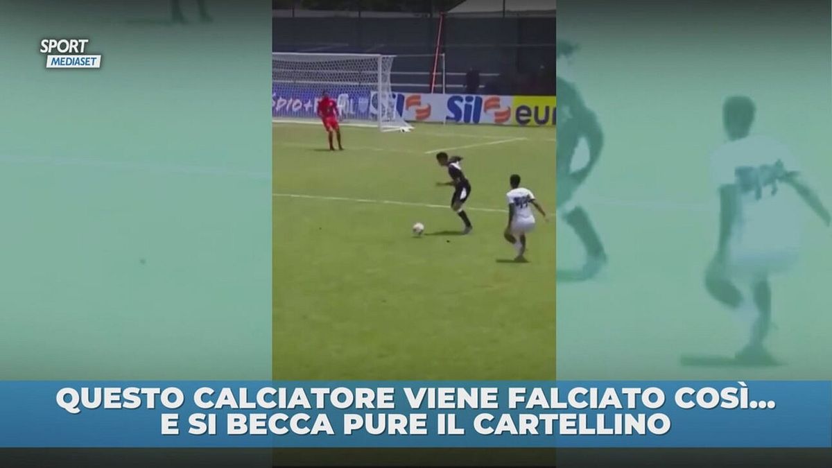 Intervento killer su di lui, ma si becca il giallo