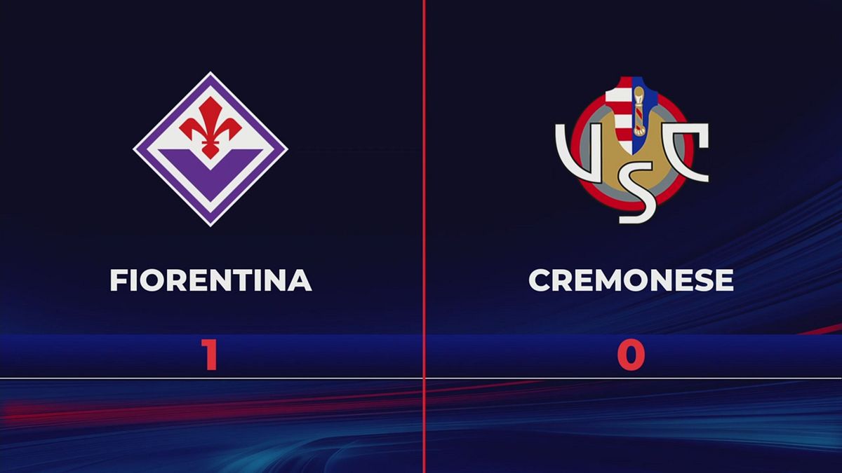 Fiorentina-Cremonese 1-0: gli highlights