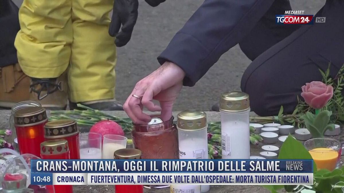 Breaking News delle 11.00 | Crans-Montana, oggi il rimpatrio delle salme