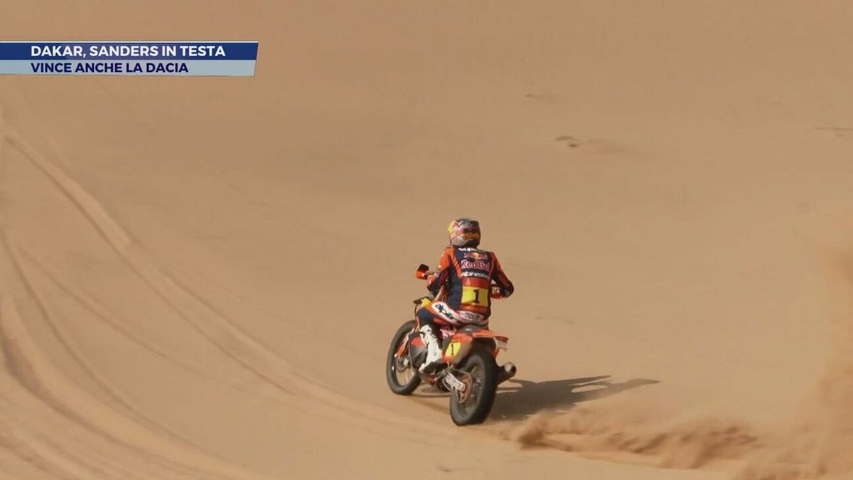 Dakar, Sanders in testa