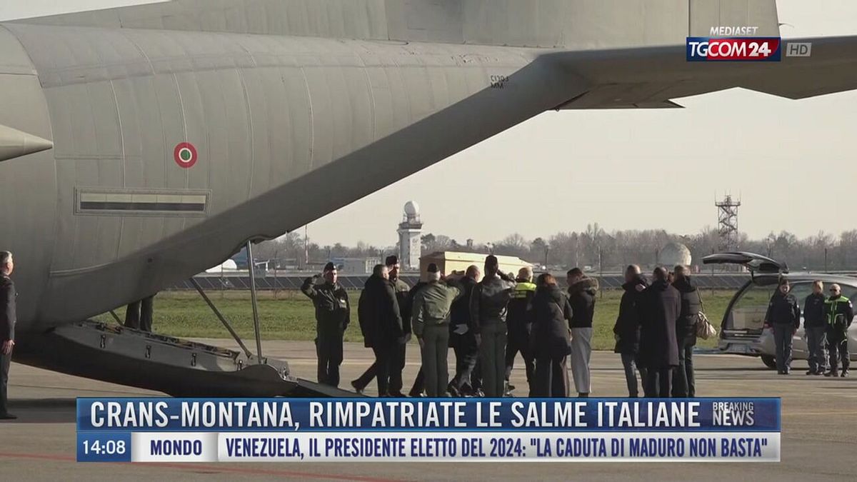 Breaking News delle 14.00 | Crans-Montana, rimpatriate le salme italiane