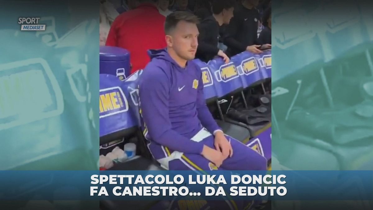 Luka Doncic: canestro da seduto