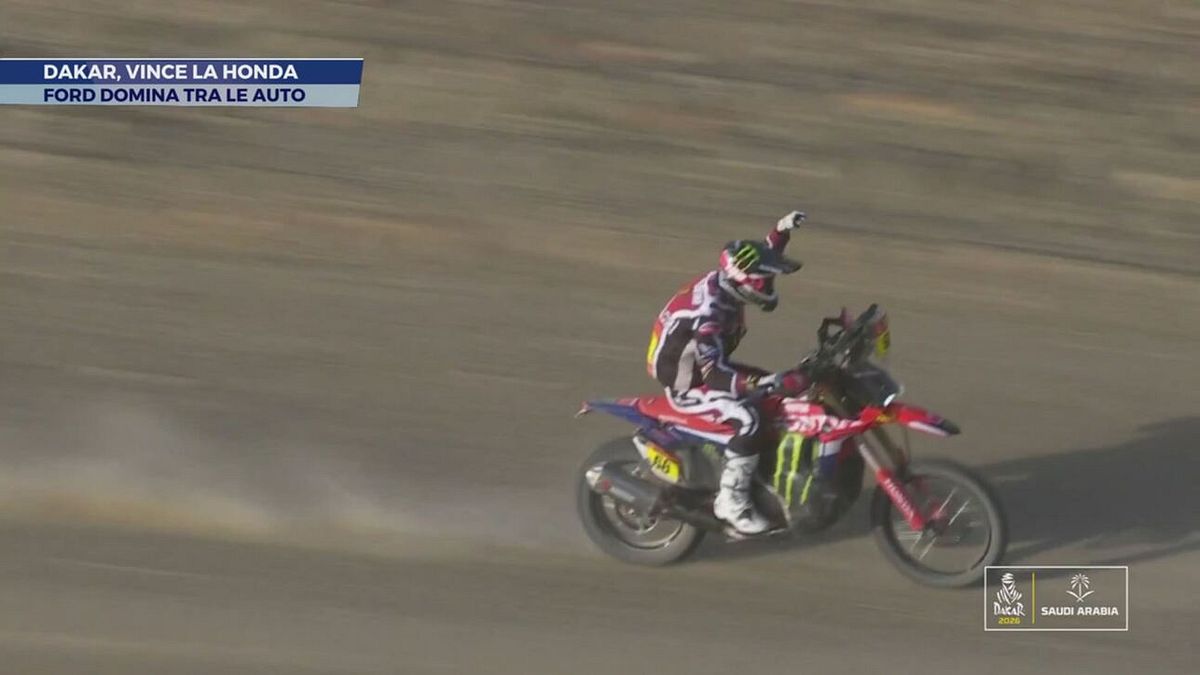 Dakar, vince la Honda