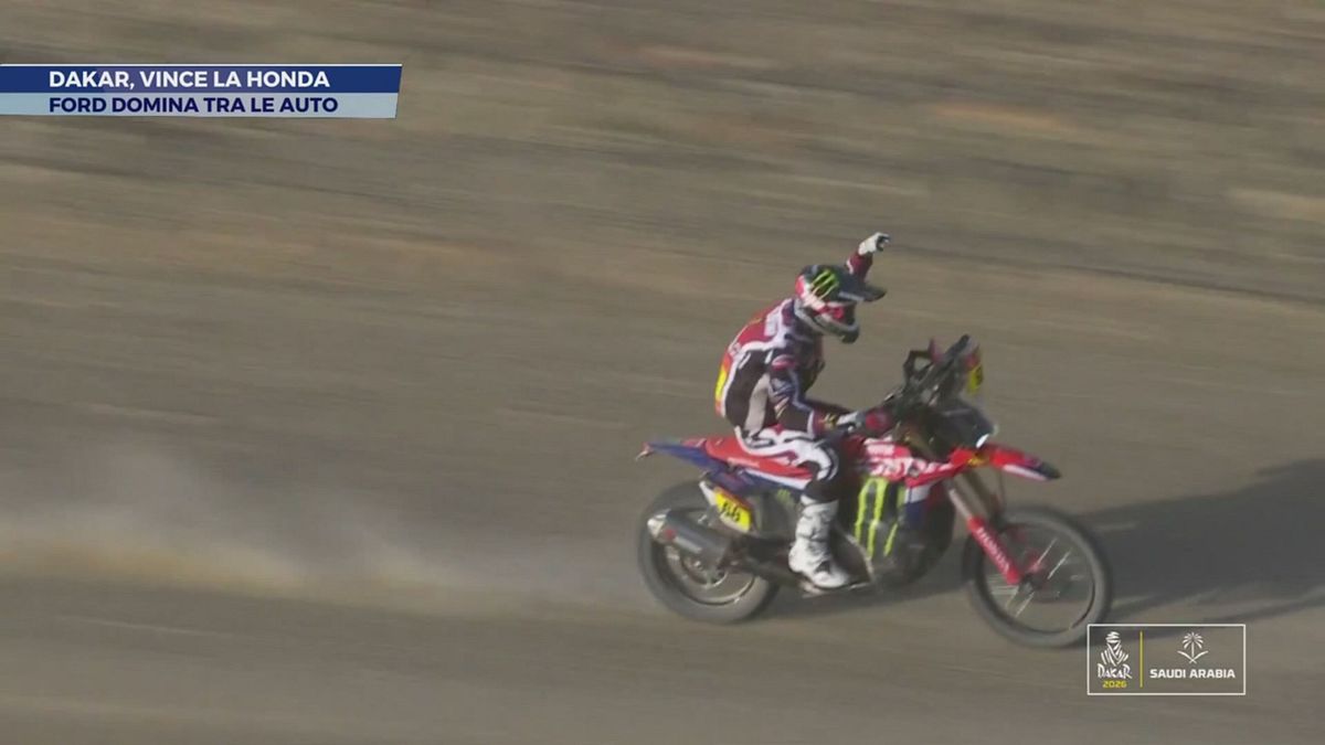 Dakar, vince la Honda