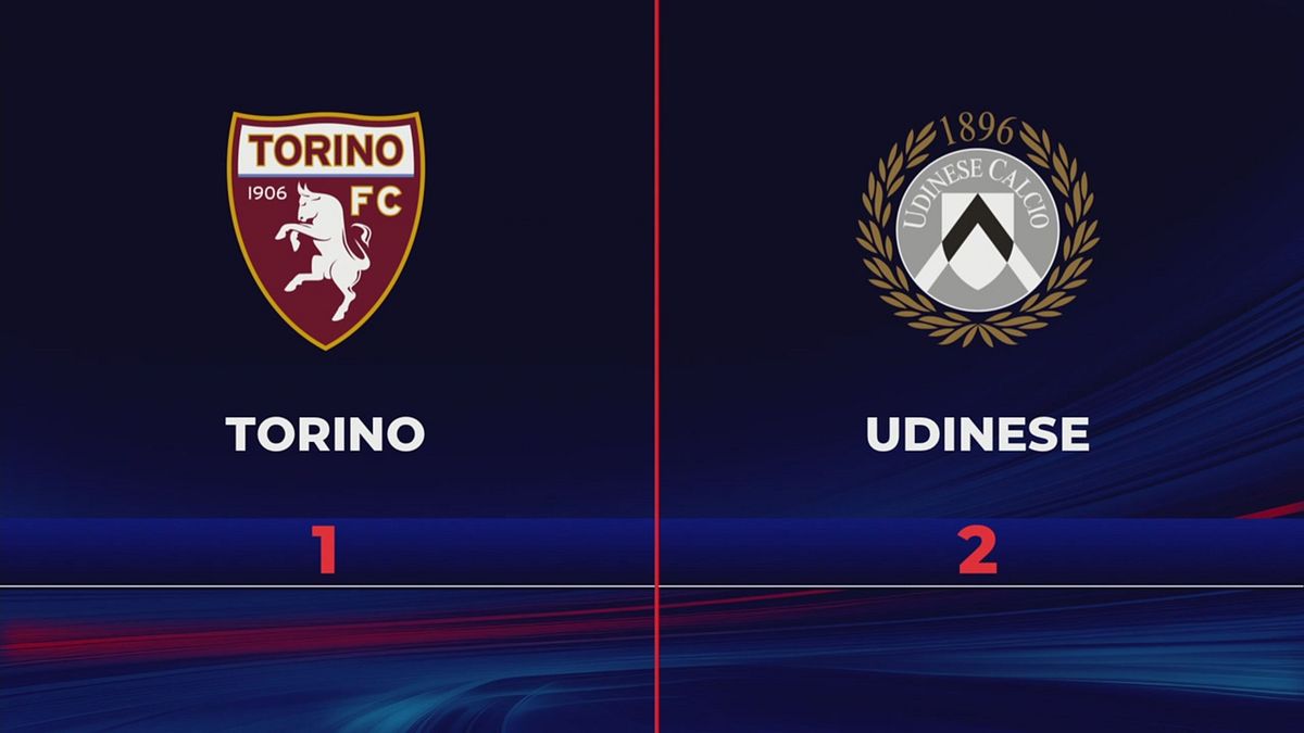 Torino-Udinese 1-2: gli highlights
