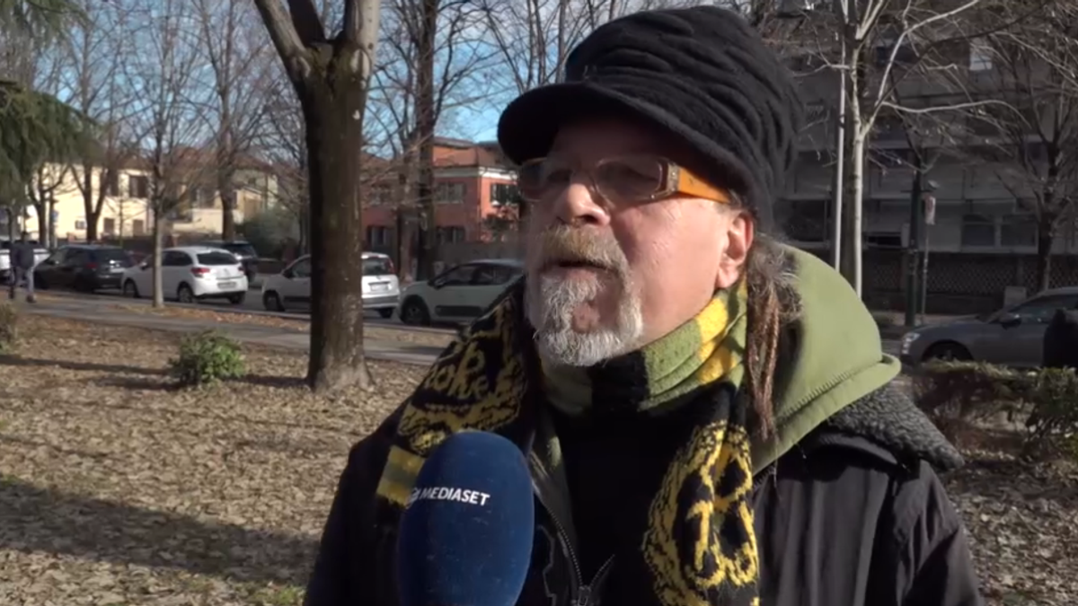 Gaetano Scardicchia, cantante e fondatore dei Pitura Freska