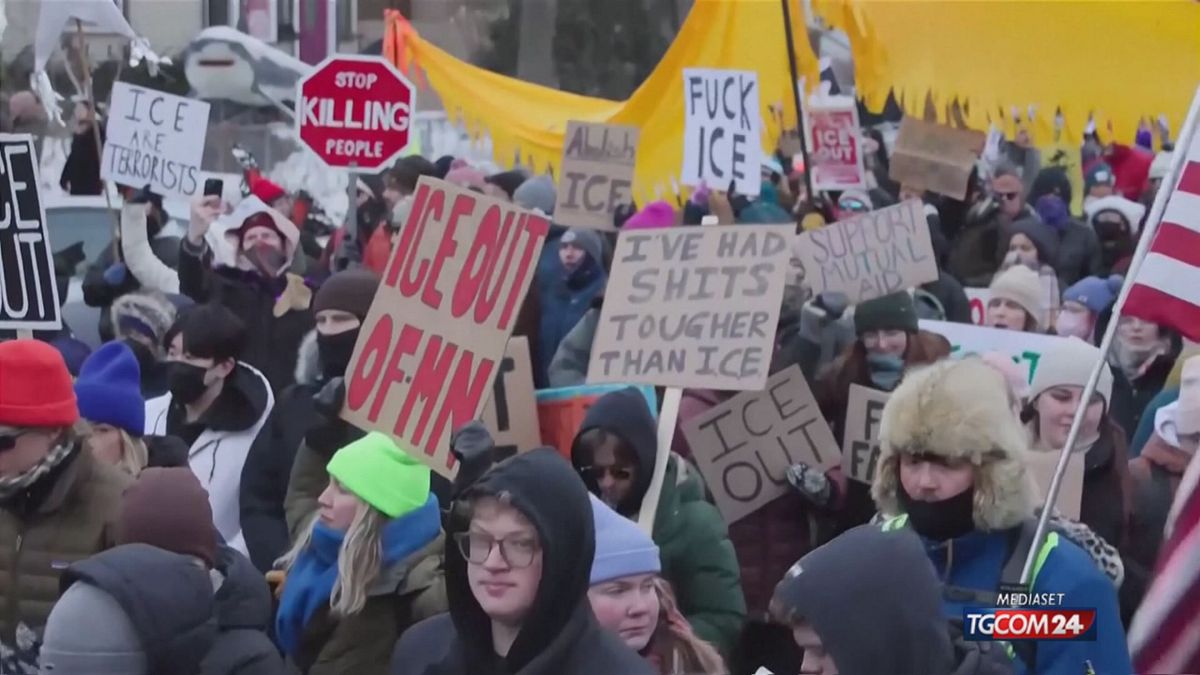 ICE PROTESTA MINNEAPOLIS SRV