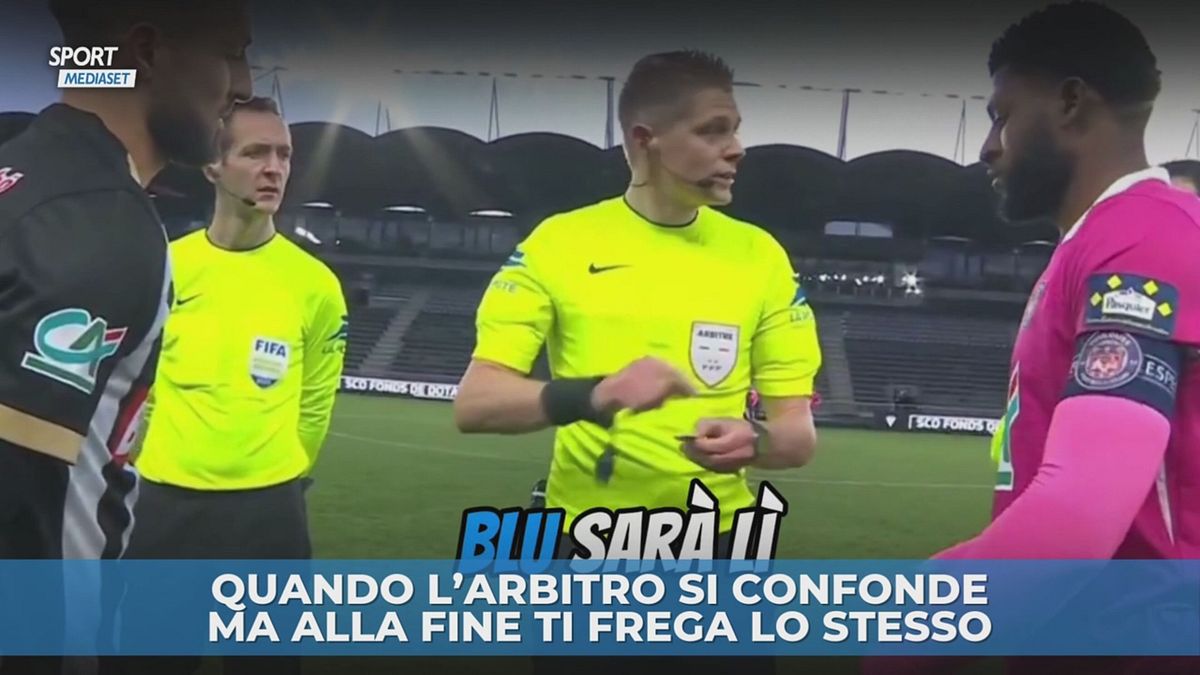 Arbitro scusi, in che senso?