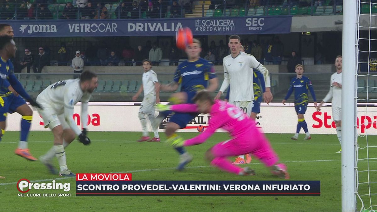 La moviola di Verona-Lazio: perché non è stato dato rigore ai gialloblù?