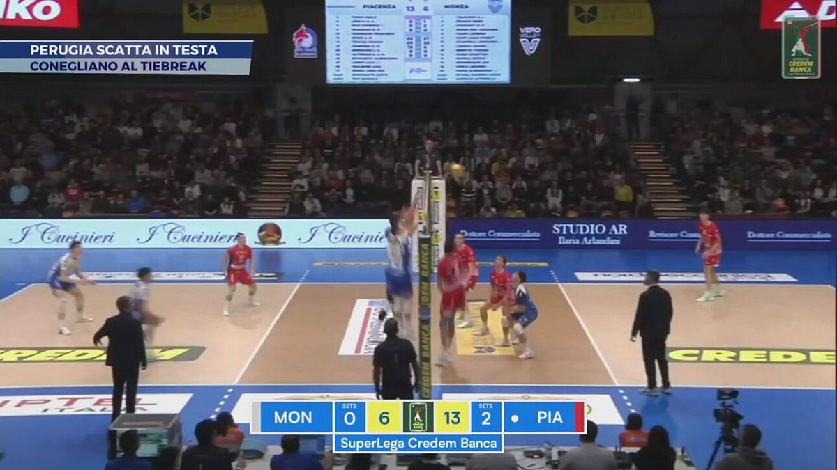 Perugia scatta in testa