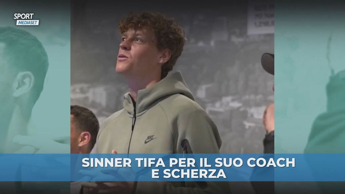 Million Dollar 1 Point Slam: la reazione di Sinner all'eliminazione del suo coach
