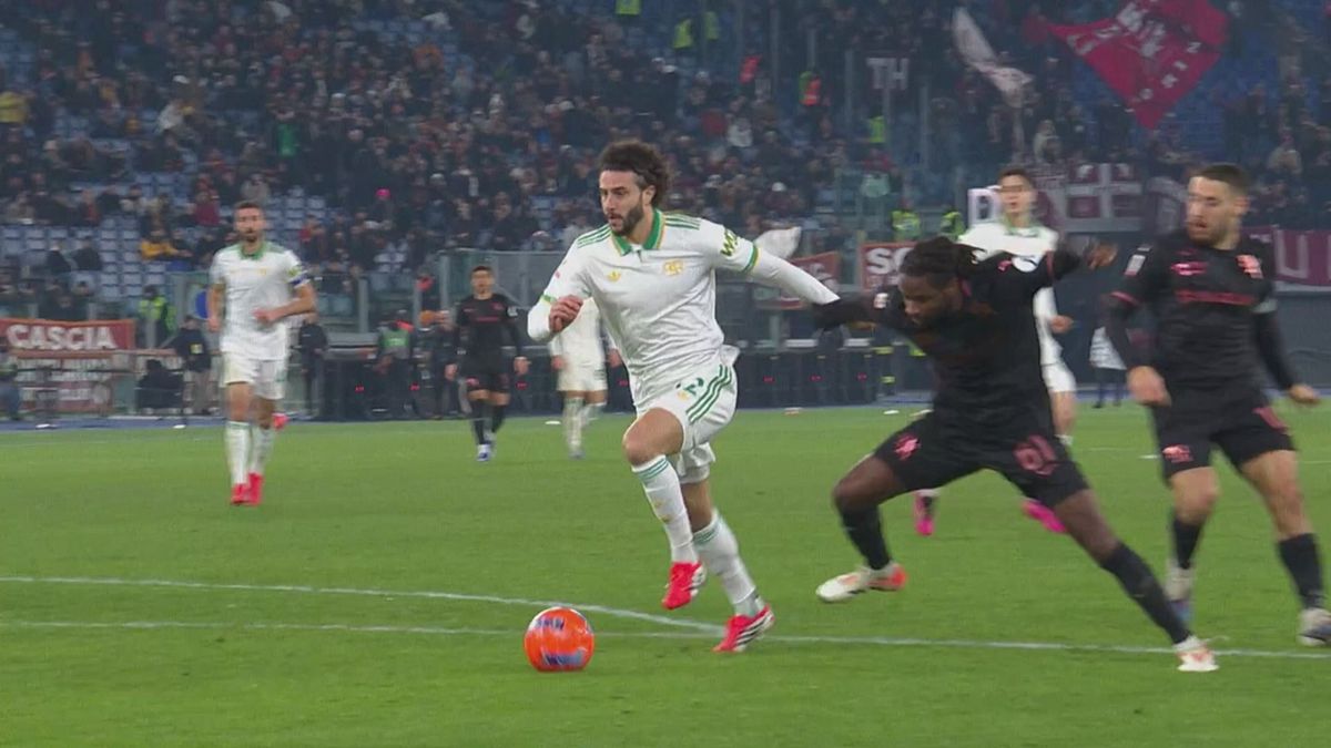 Hermoso entra e segna il gol del pari, Roma-Torino 1-1