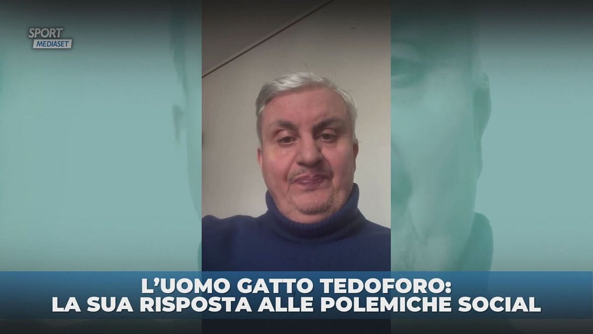 L'Uomo Gatto tedoforo: la risposta alle polemiche