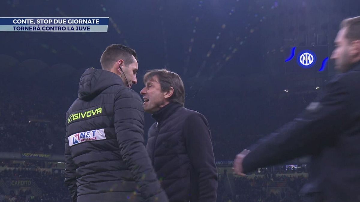 Conte, stop due giornate