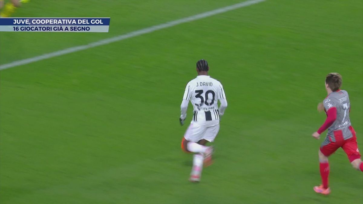 Juve, cooperativa del gol