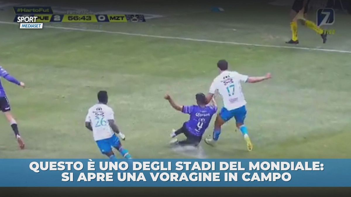Voragine in campo